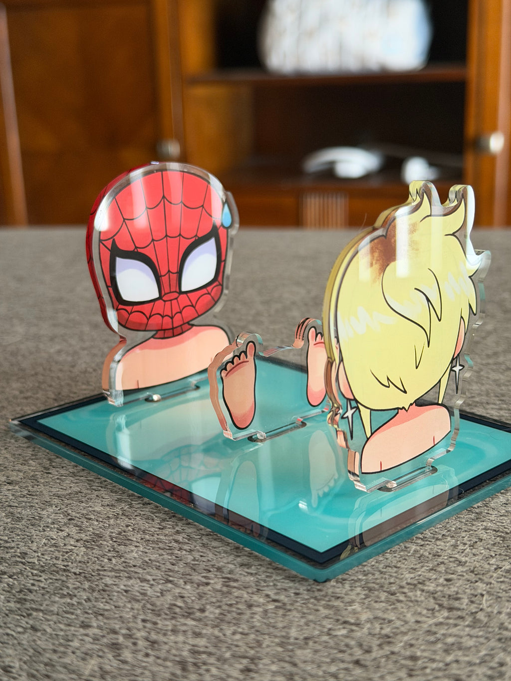 Spider-Man Feet Scene Acrylic Stand