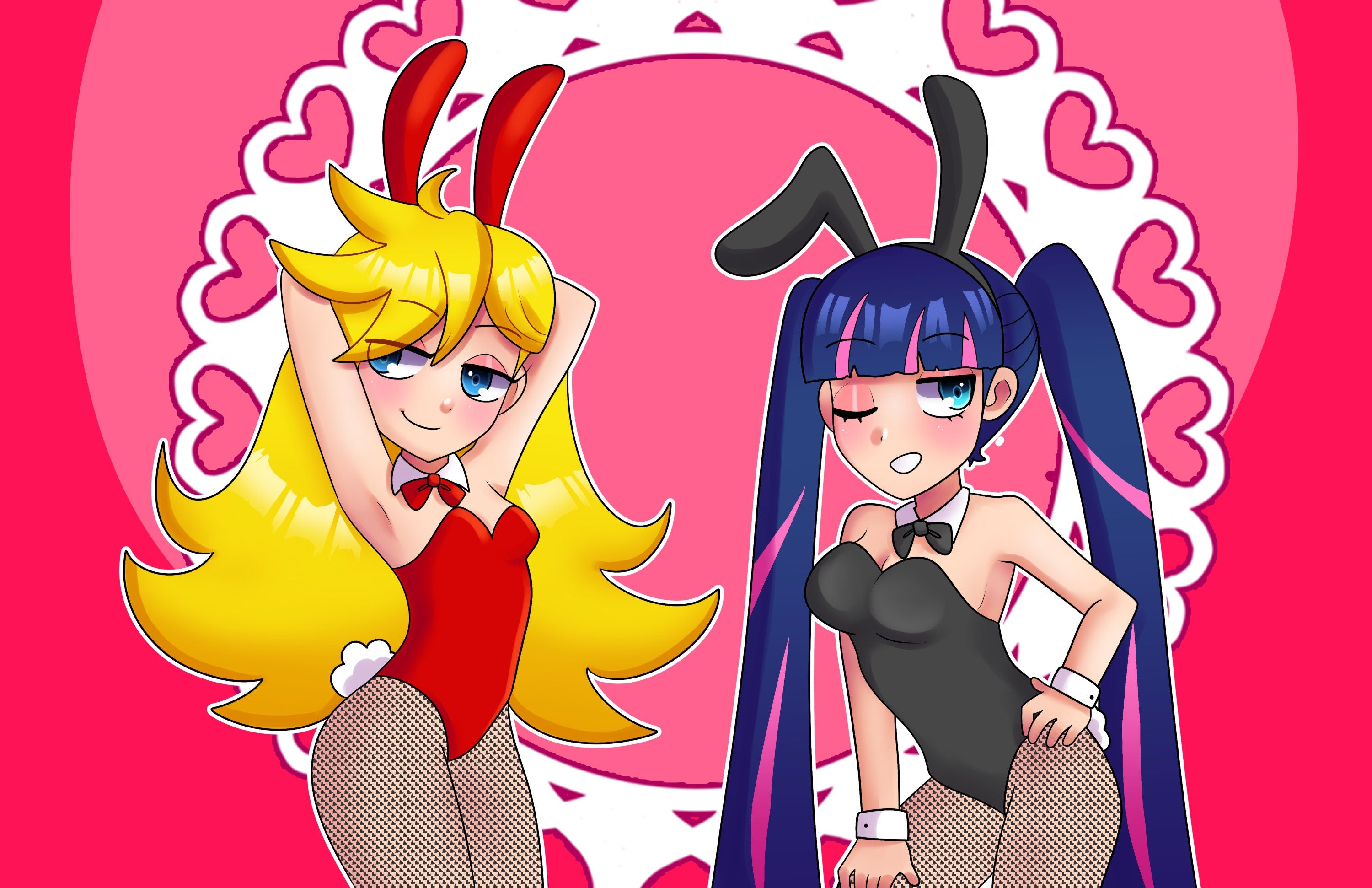 Panty and Stocking Print