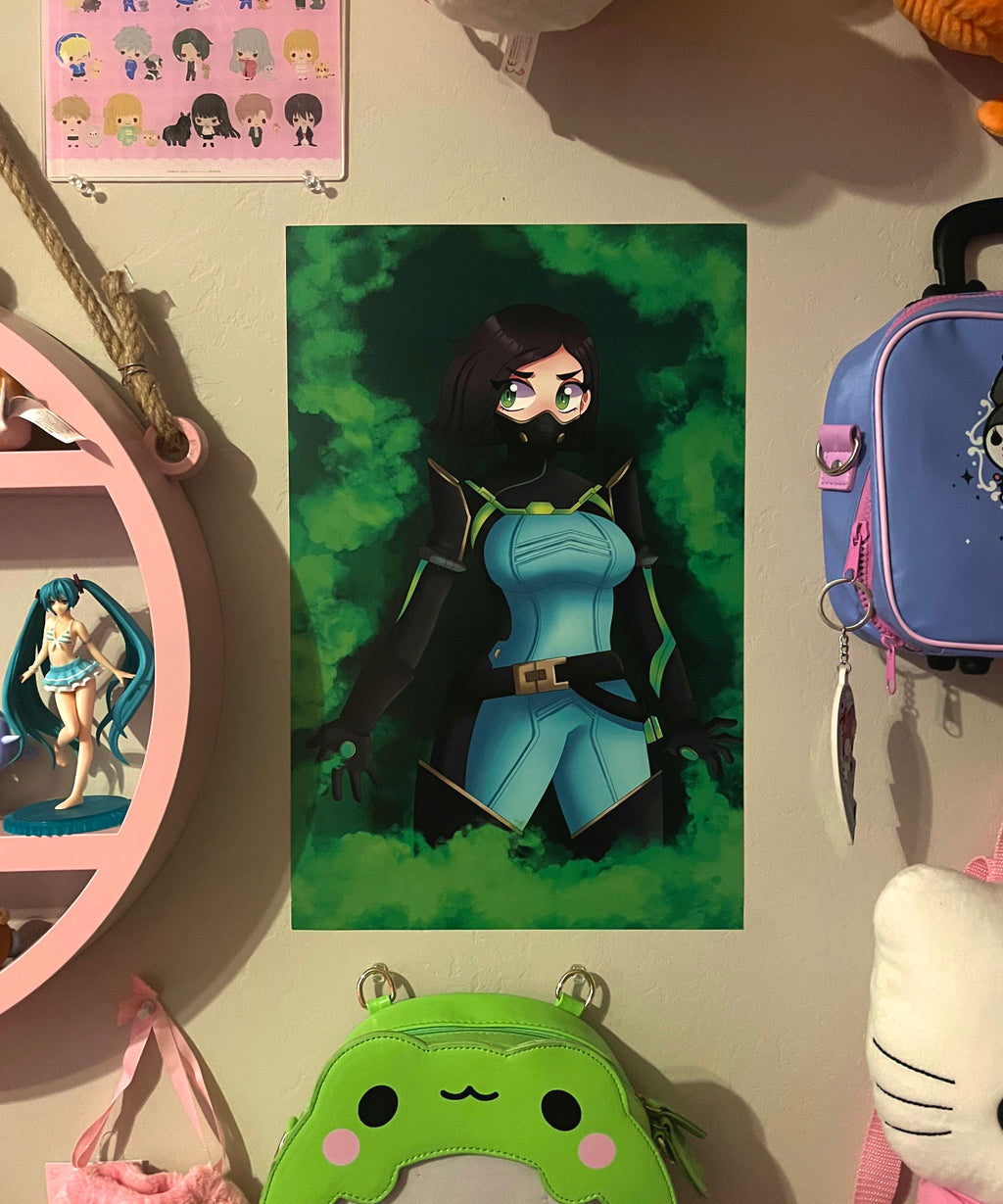 Viper Valorant Print