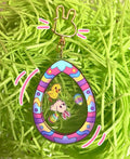 Easter Shaker Keychain