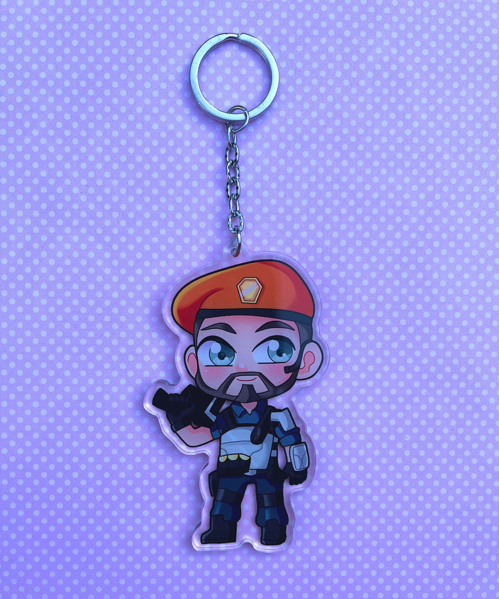 Brimstone Keychain