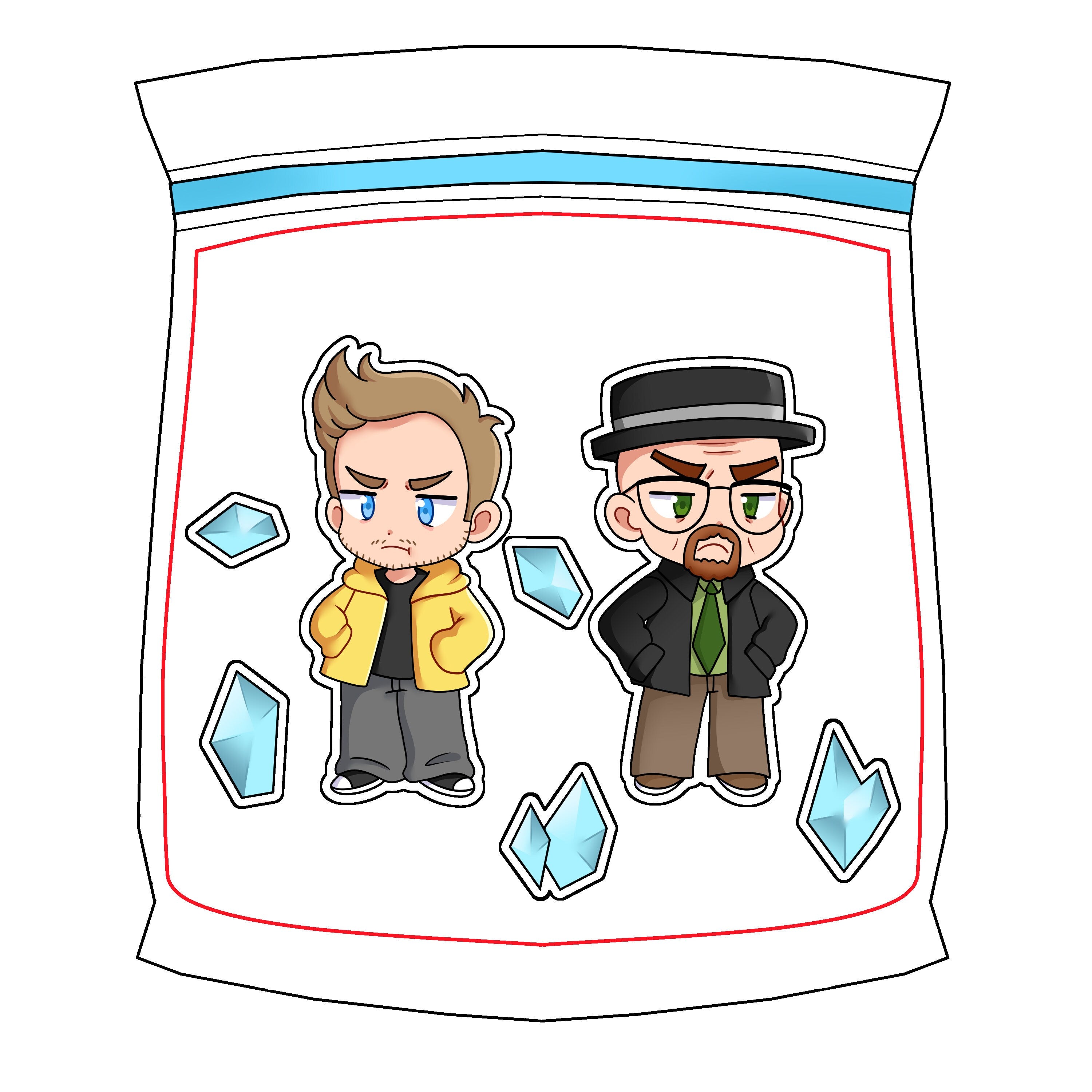 Breaking Bag Shaker Keychain 2.0