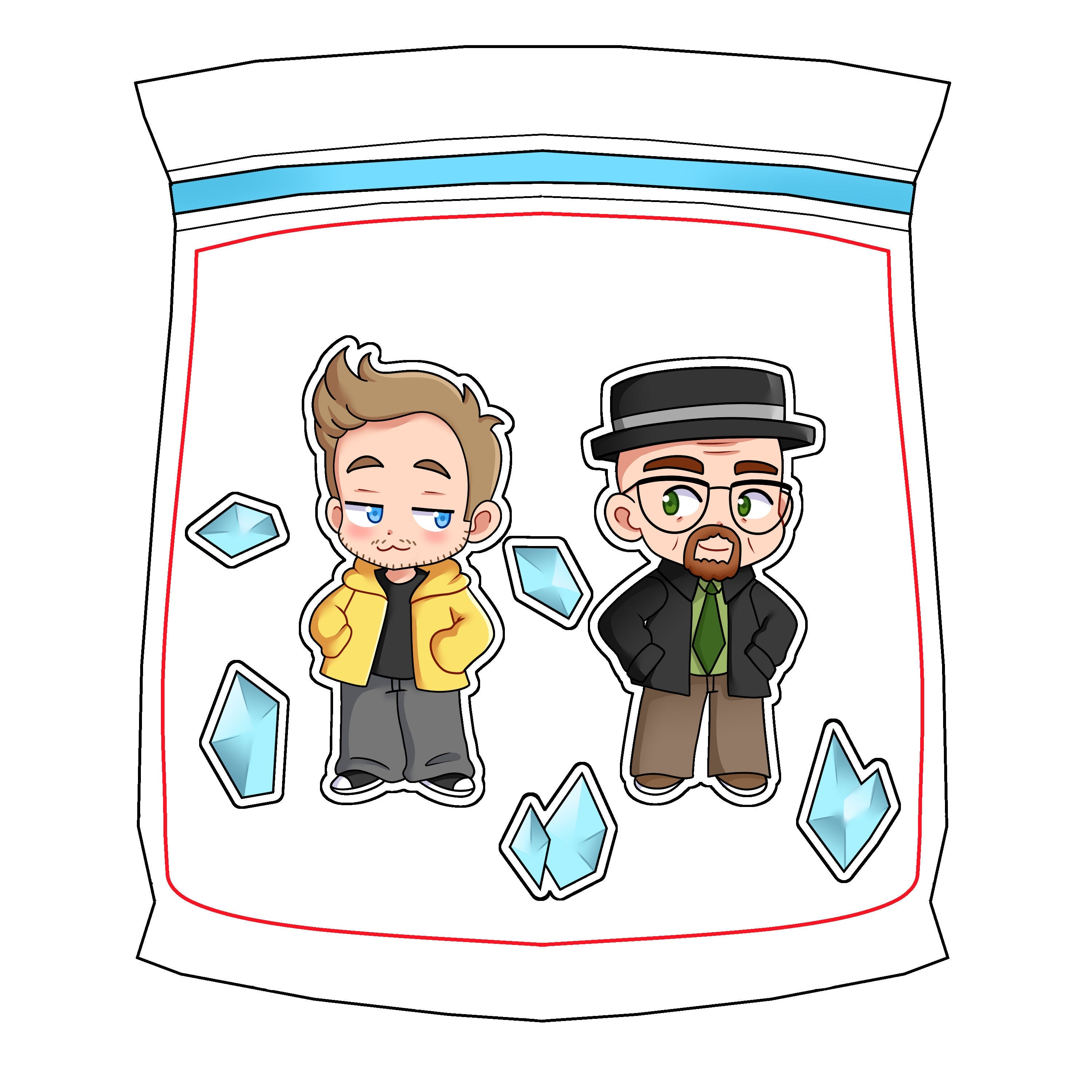 Breaking Bag Shaker Keychain 2.0