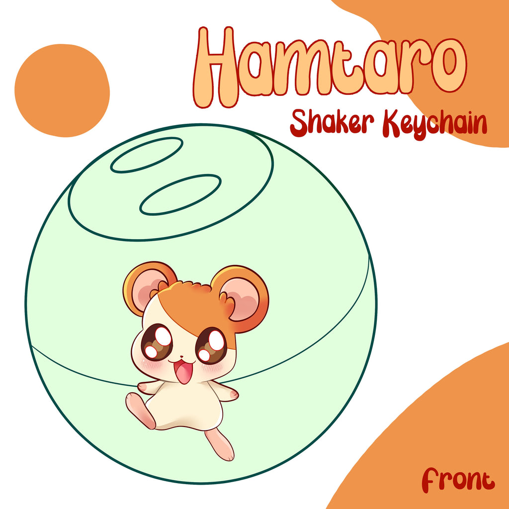 The [Oopsie] Hamtaro Shaker Charm