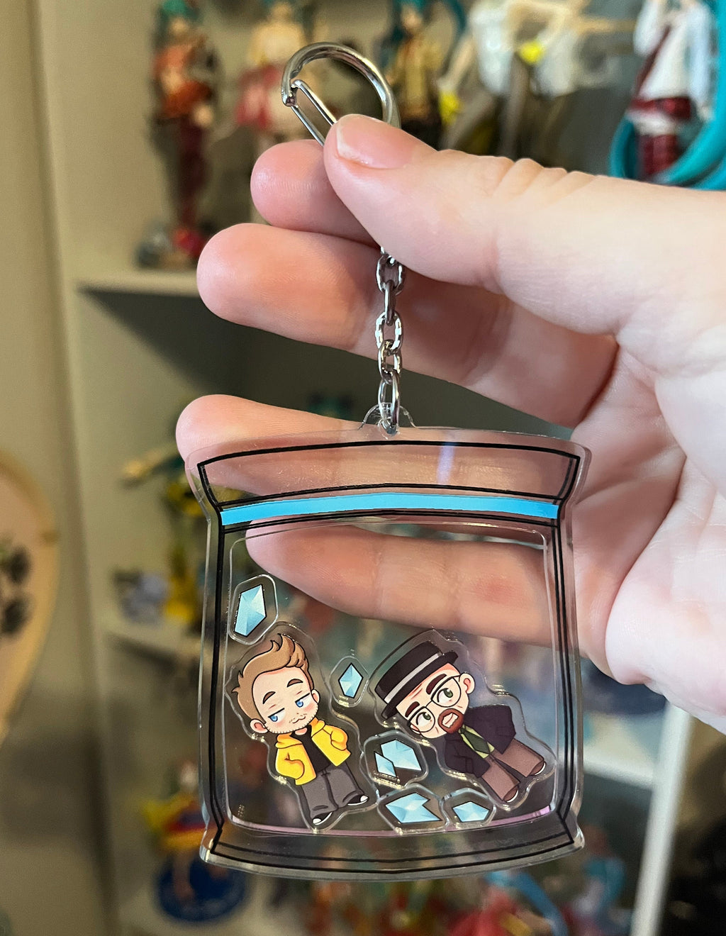Breaking Bag Shaker Keychain 2.0