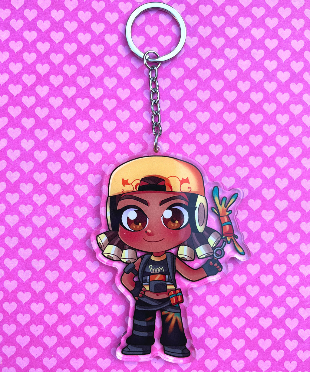 Raze Keychain