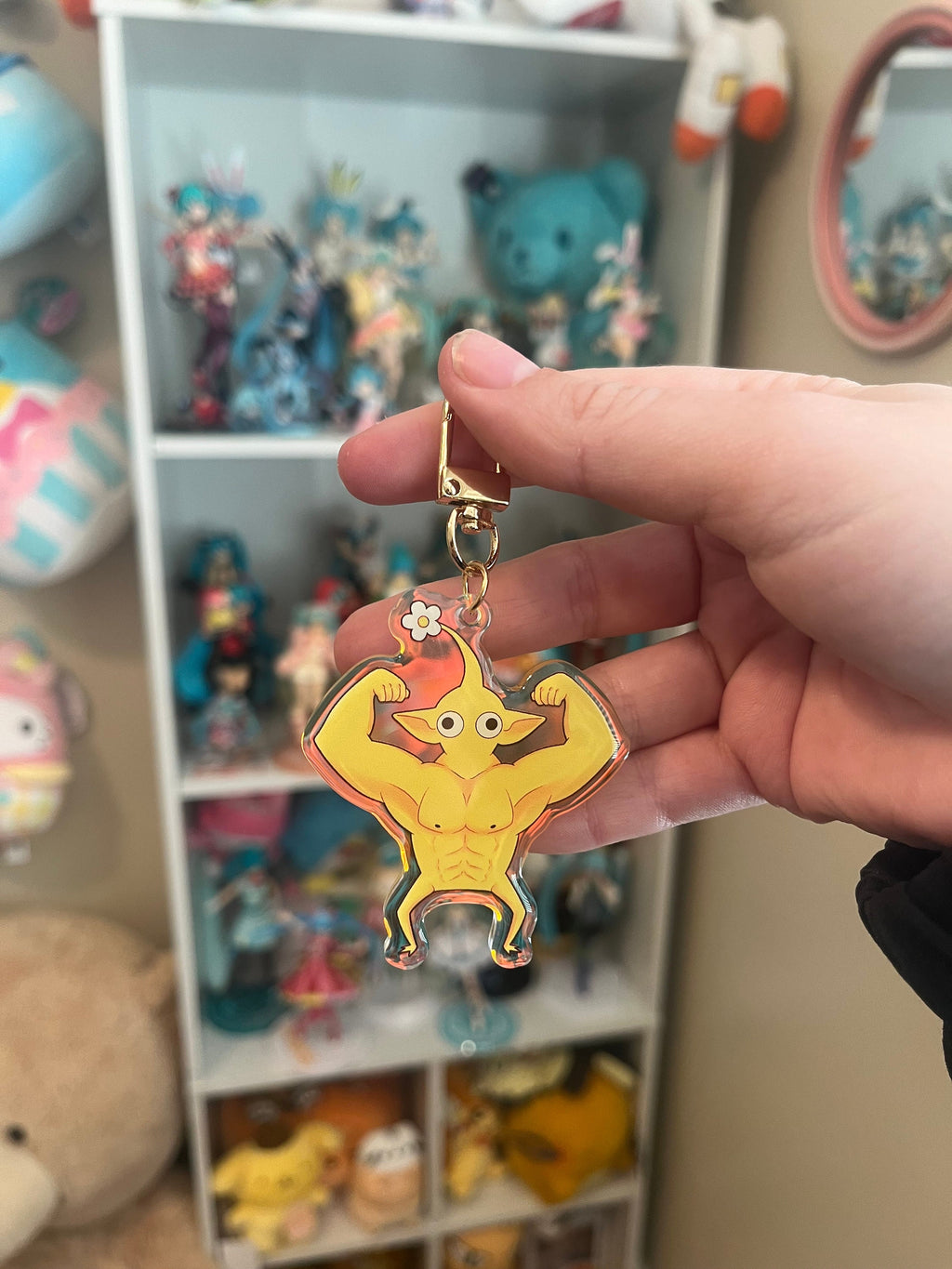 Buff pikMEN keychain