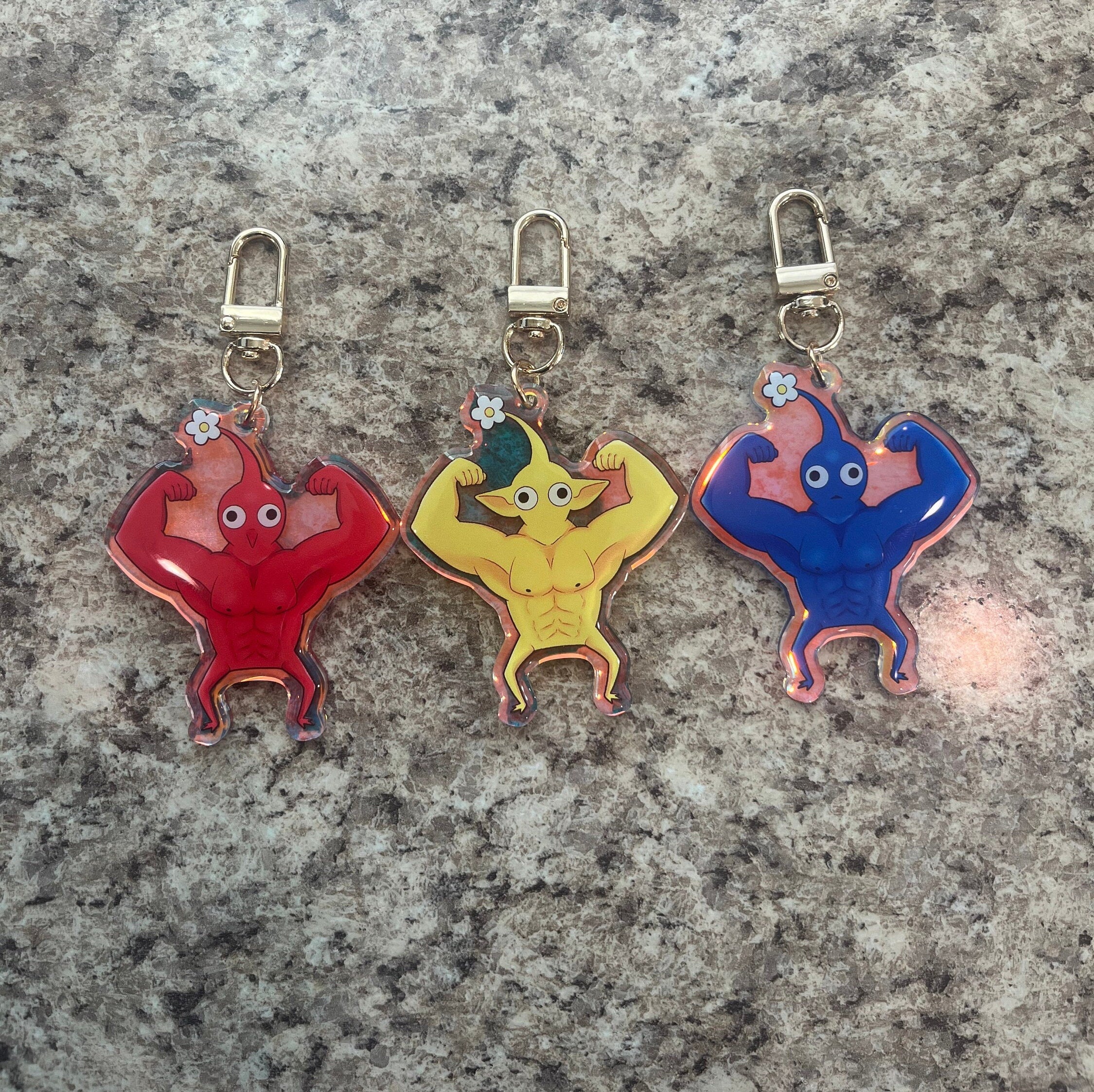Buff pikMEN keychain
