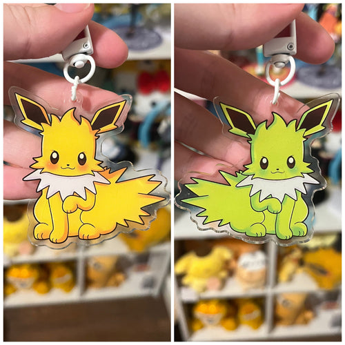 Eeveeloution keychains
