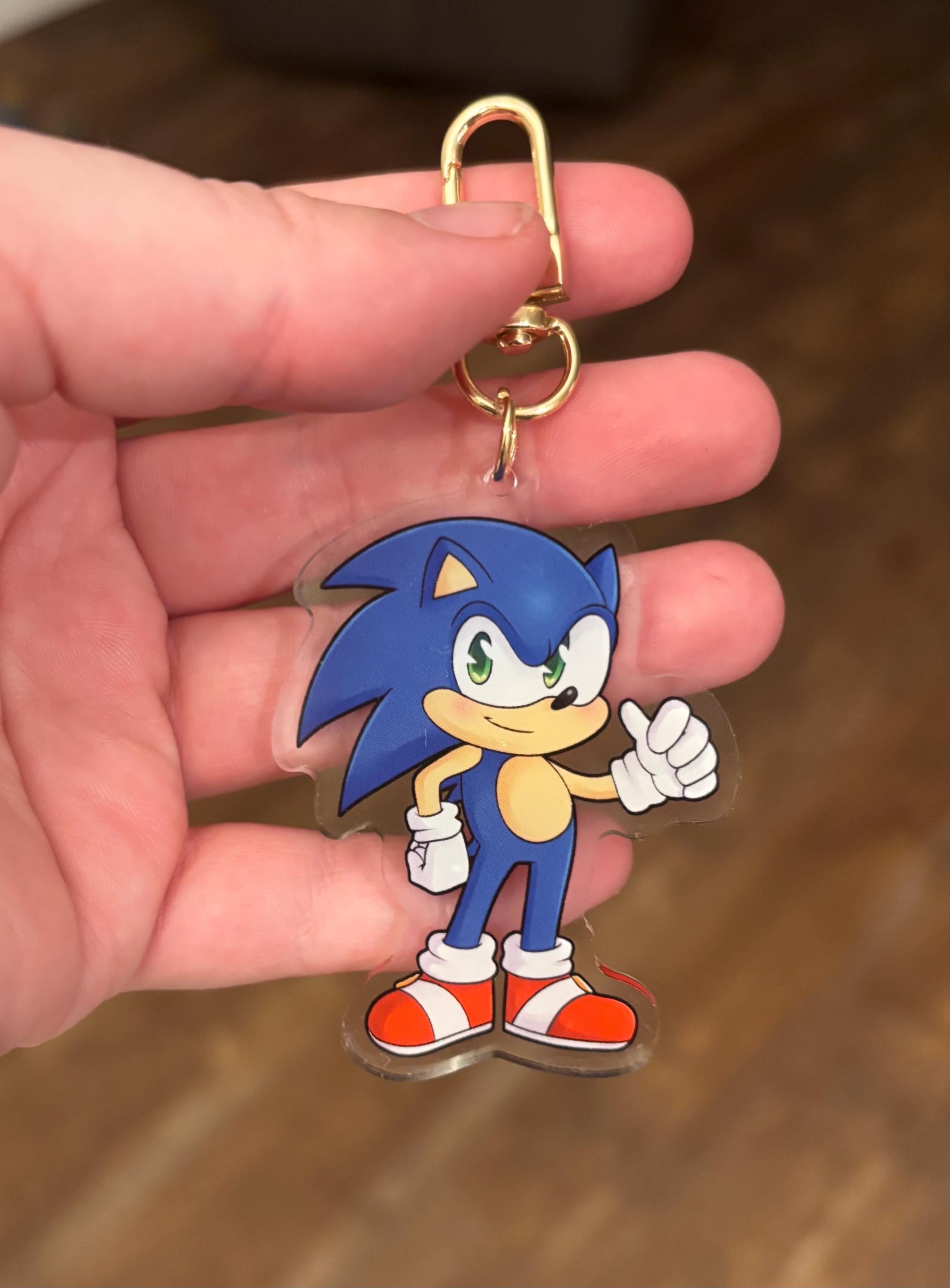 Sonic and Friends Keychains