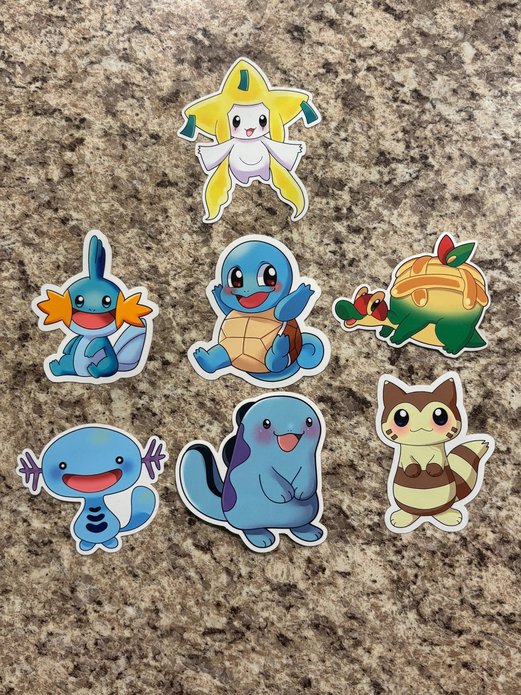 Pokémon stickers