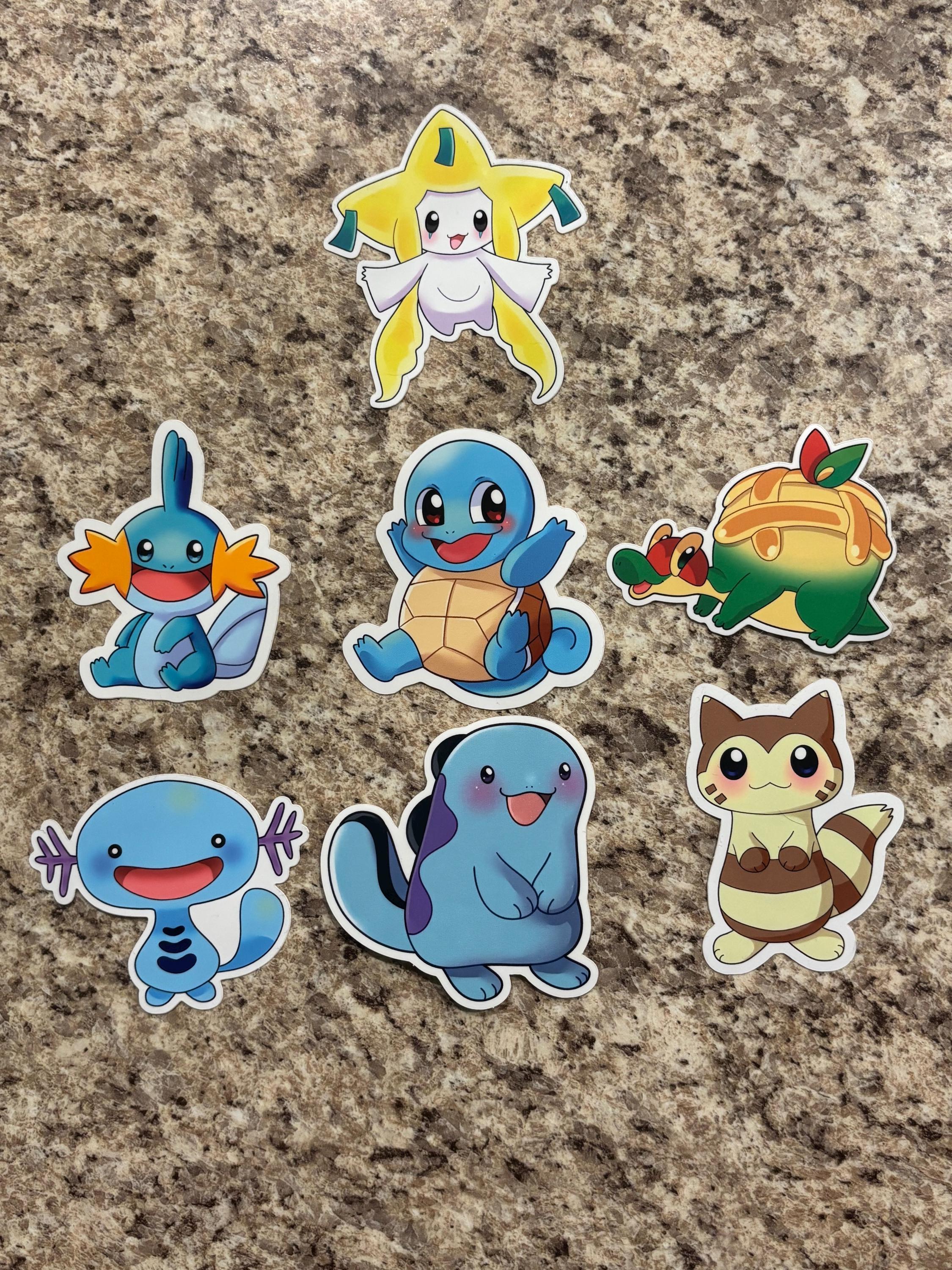 Pokémon stickers