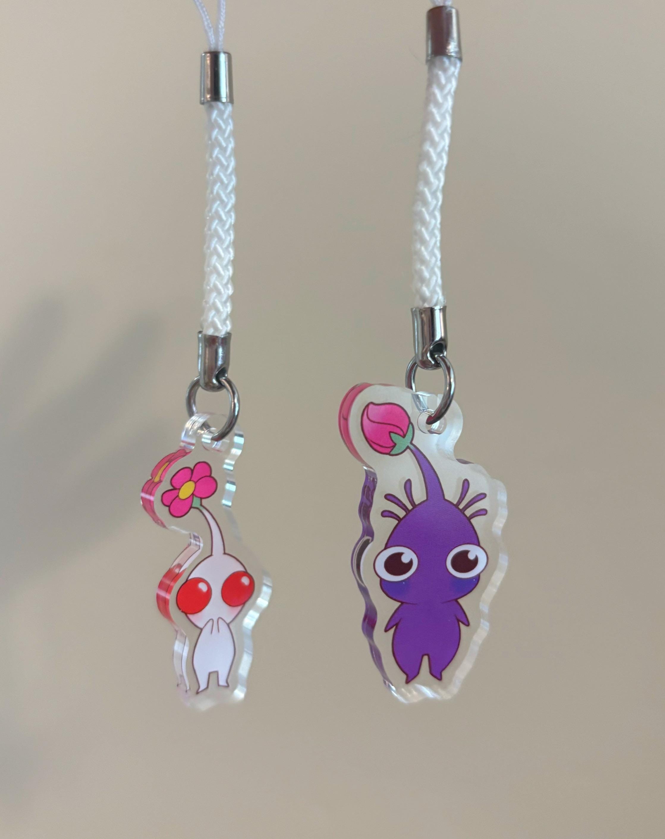 Pikmin Phone Charms